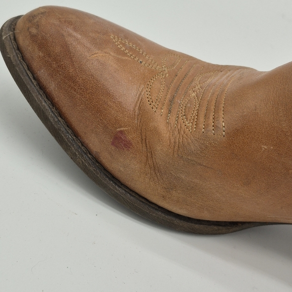 Ariat Darlin Leather Western Full Grain Womens Boot Brown Tan US 11B - Picture 6 of 13